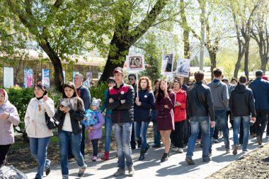 Petropavlovsk 9 Mayıs 2016: sakinleri unutulmaz Alayı 