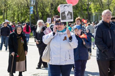 Petropavlovsk 9 Mayıs 2016: sakinleri unutulmaz Alayı 