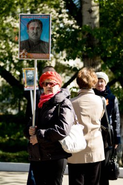 Petropavlovsk 9 Mayıs 2016: sakinleri unutulmaz Alayı 