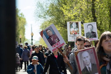 Petropavlovsk 9 Mayıs 2016: sakinleri unutulmaz Alayı 