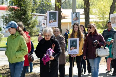 Petropavlovsk 9 Mayıs 2016: sakinleri unutulmaz Alayı 