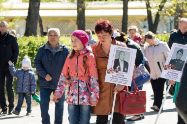 Petropavlovsk 9 Mayıs 2016: sakinleri unutulmaz Alayı 