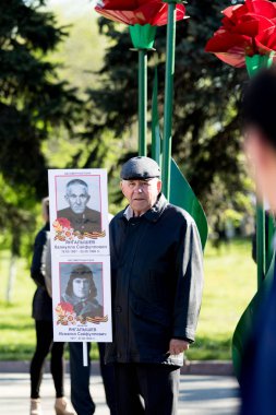 Petropavlovsk 9 Mayıs 2016: sakinleri unutulmaz Alayı 