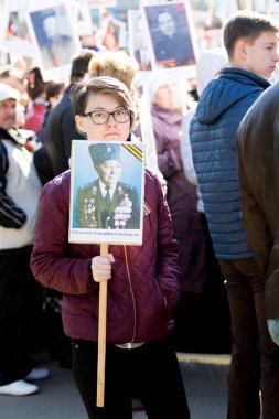 Petropavlovsk 9 Mayıs 2016: sakinleri unutulmaz Alayı 