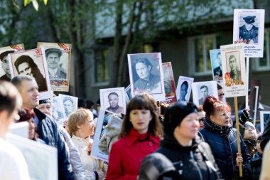 Petropavlovsk 9 Mayıs 2016: sakinleri unutulmaz Alayı 