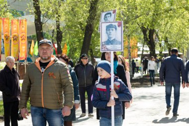 Petropavlovsk 9 Mayıs 2016: sakinleri unutulmaz Alayı 