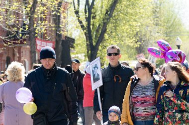 Petropavlovsk 9 Mayıs 2016: sakinleri unutulmaz Alayı 