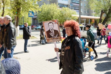 Petropavlovsk 9 Mayıs 2016: sakinleri unutulmaz Alayı 