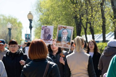 Petropavlovsk 9 Mayıs 2016: sakinleri unutulmaz Alayı 