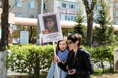 Petropavlovsk 9 Mayıs 2016: sakinleri unutulmaz Alayı 