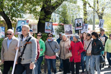 Petropavlovsk 9 Mayıs 2016: sakinleri unutulmaz Alayı 