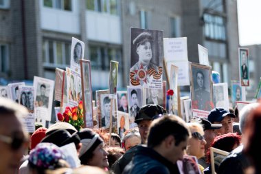 Petropavlovsk 9 Mayıs 2016: sakinleri unutulmaz Alayı 