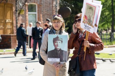 Petropavlovsk 9 Mayıs 2016: sakinleri unutulmaz Alayı 