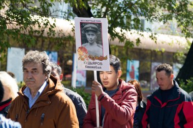 Petropavlovsk 9 Mayıs 2016: sakinleri unutulmaz Alayı 