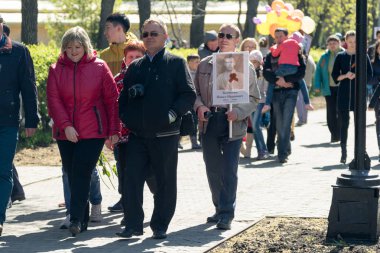 Petropavlovsk 9 Mayıs 2016: sakinleri unutulmaz Alayı 