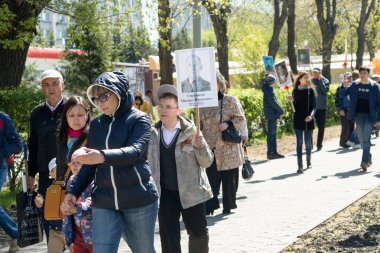 Petropavlovsk 9 Mayıs 2016: sakinleri unutulmaz Alayı 