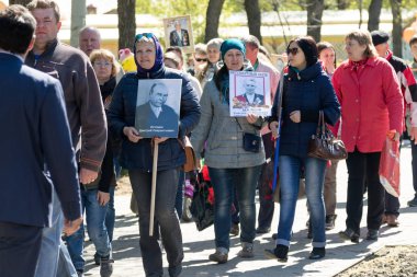 Petropavlovsk 9 Mayıs 2016: sakinleri unutulmaz Alayı 