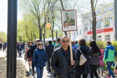 Petropavlovsk 9 Mayıs 2016: sakinleri unutulmaz Alayı 