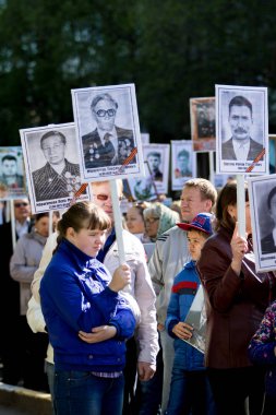Petropavlovsk 9 Mayıs 2016: sakinleri unutulmaz Alayı 