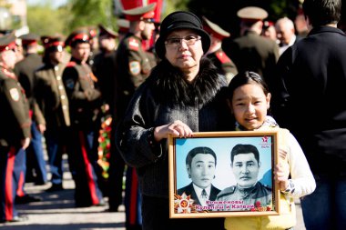 Petropavlovsk 9 Mayıs 2016: sakinleri unutulmaz Alayı 