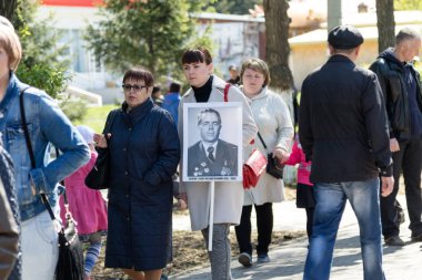 Petropavlovsk 9 Mayıs 2016: sakinleri unutulmaz Alayı 