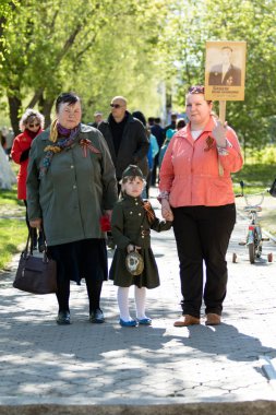 Petropavlovsk 9 Mayıs 2016: sakinleri unutulmaz Alayı 