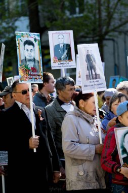 Petropavlovsk 9 Mayıs 2016: sakinleri unutulmaz Alayı 