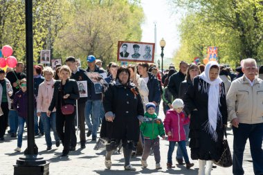 Petropavlovsk 9 Mayıs 2016: sakinleri unutulmaz Alayı 