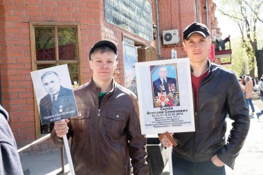 Petropavlovsk 9 Mayıs 2016: sakinleri unutulmaz Alayı 