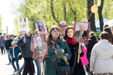 Petropavlovsk 9 Mayıs 2016: sakinleri unutulmaz Alayı 