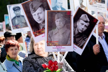 Petropavlovsk 9 Mayıs 2016: sakinleri unutulmaz Alayı 