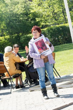 Petropavlovsk 9 Mayıs 2016: sakinleri unutulmaz Alayı 