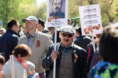 Petropavlovsk 9 Mayıs 2016: sakinleri unutulmaz Alayı 