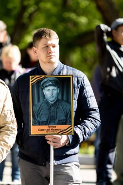 Petropavlovsk 9 Mayıs 2016: sakinleri unutulmaz Alayı 