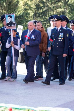 Petropavlovsk 9 Mayıs 2016: sakinleri unutulmaz Alayı 