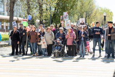 Petropavlovsk 9 Mayıs 2016: sakinleri unutulmaz Alayı 