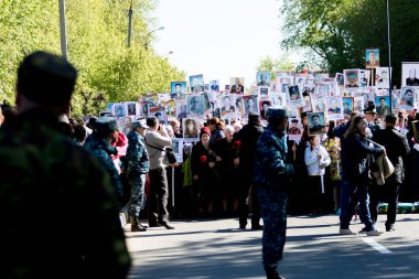 Petropavlovsk 9 Mayıs 2016: sakinleri unutulmaz Alayı 
