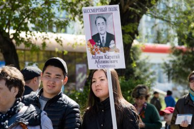 Petropavlovsk 9 Mayıs 2016: sakinleri unutulmaz Alayı 