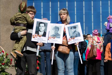 Petropavlovsk 9 Mayıs 2016: sakinleri unutulmaz Alayı 