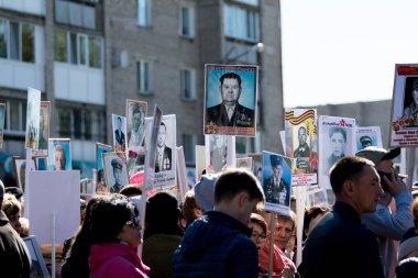 Petropavlovsk 9 Mayıs 2016: sakinleri unutulmaz Alayı 