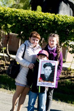 Petropavlovsk 9 Mayıs 2016: sakinleri unutulmaz Alayı 