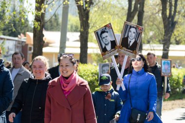 Petropavlovsk 9 Mayıs 2016: sakinleri unutulmaz Alayı 