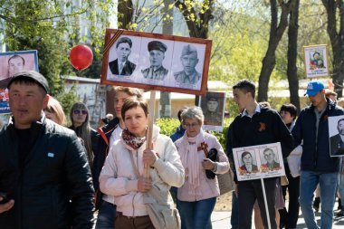 Petropavlovsk 9 Mayıs 2016: sakinleri unutulmaz Alayı 