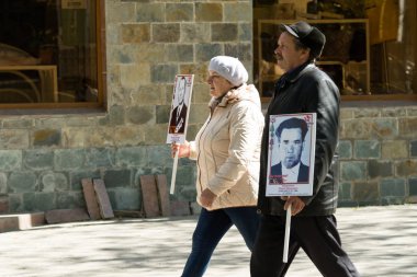 Petropavlovsk 9 Mayıs 2016: sakinleri unutulmaz Alayı 