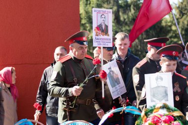 Petropavlovsk 9 Mayıs 2016: sakinleri unutulmaz Alayı 