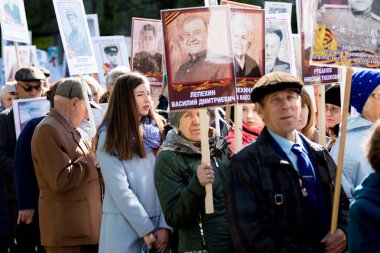 Petropavlovsk 9 Mayıs 2016: sakinleri unutulmaz Alayı 