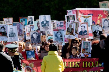 Petropavlovsk 9 Mayıs 2016: sakinleri unutulmaz Alayı 