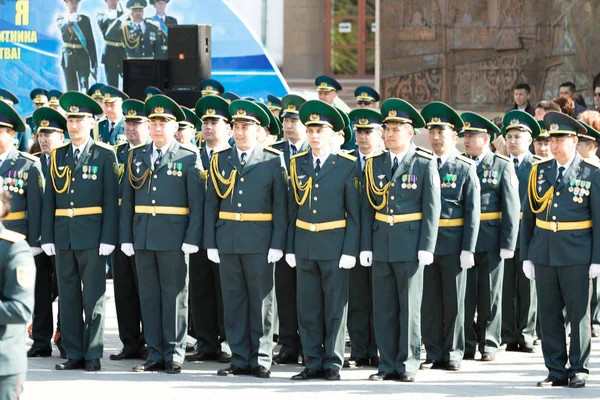 Petropavlovsk Maggio 2016 Festività Difensore Del Giorno Patria Festeggiato Maggio — Foto Stock