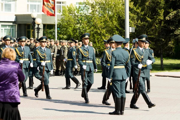 Petropavlovsk Maio 2016 Feriado Defensor Dia Pátria Celebrado Dia Maio — Fotografia de Stock