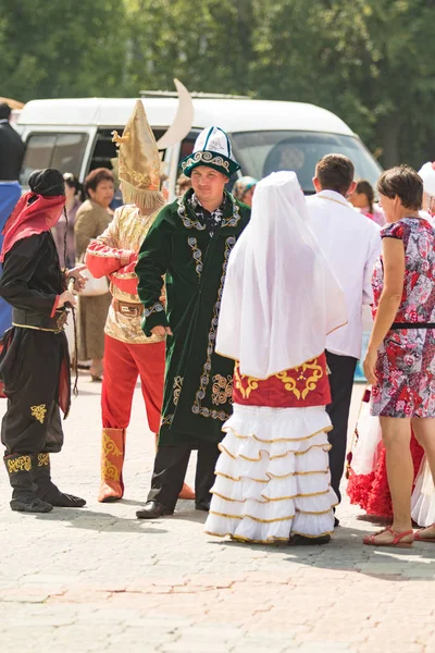 Petropavlovsk Kazajstán Julio 2016 Festival Años Región Del Norte Kazajstán — Foto de Stock